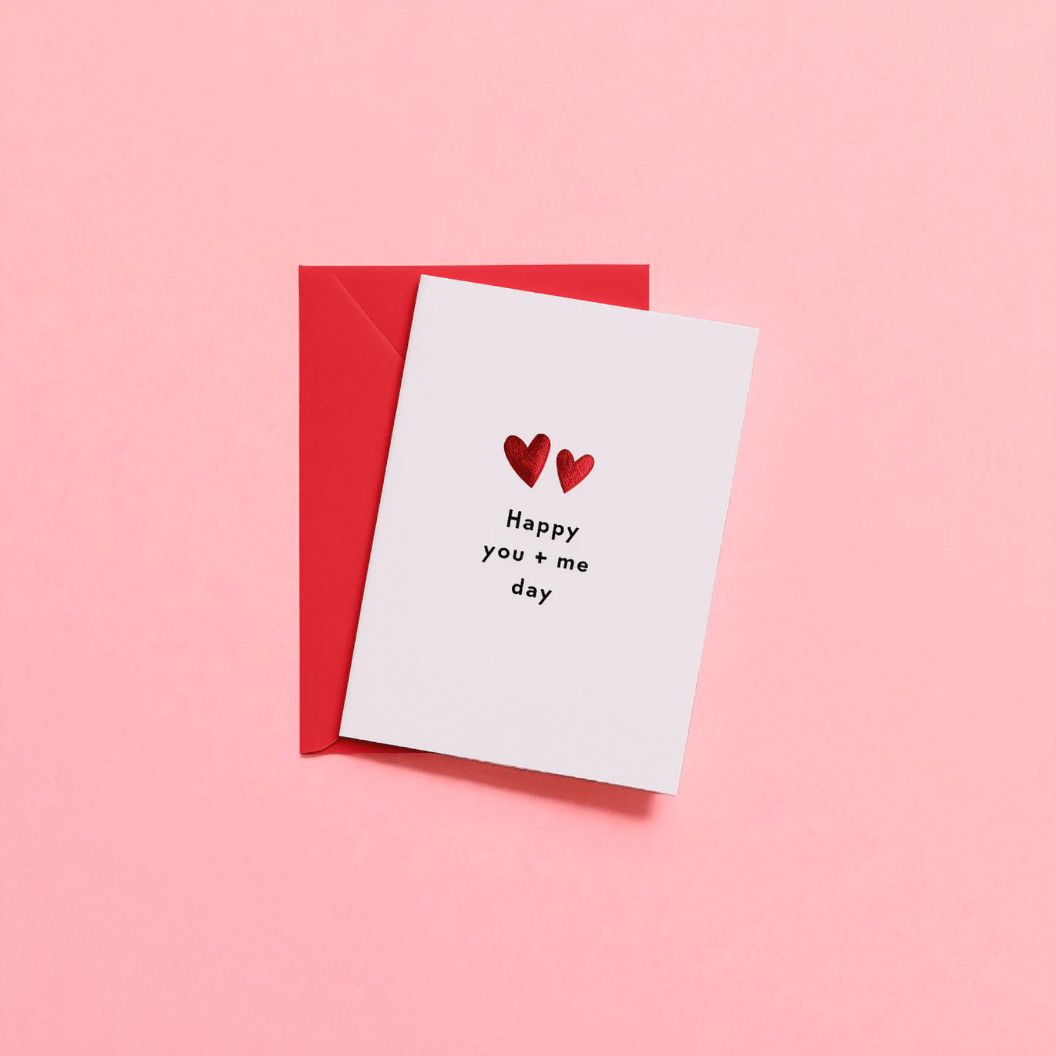 You + Me Card