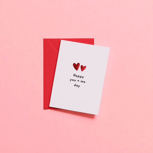 You + Me Card - Forgetmenot